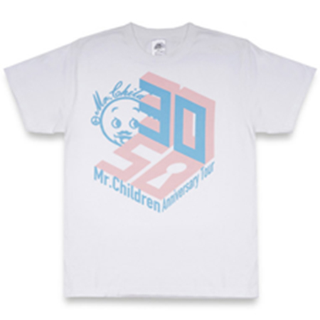 30th Anniversary Logo Tシャツ WHITE